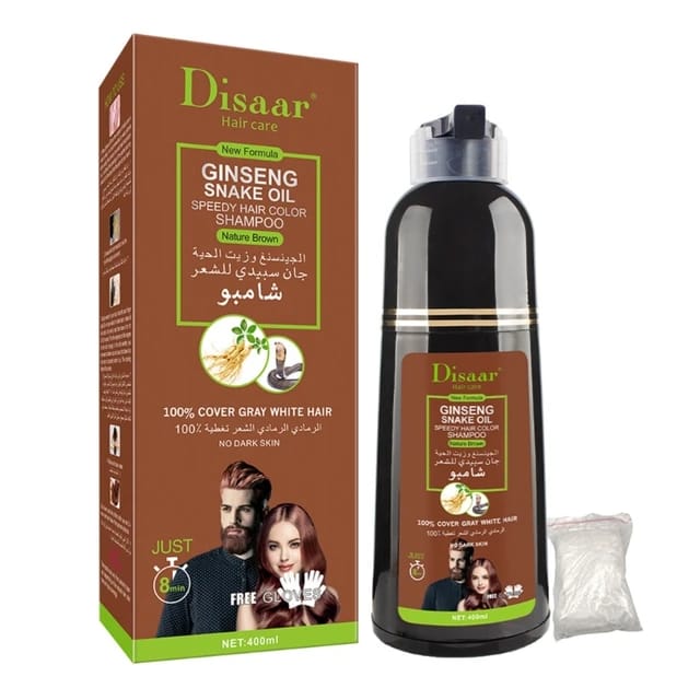 Shampoo Cubre Canas 400 ml – Color Fácil y Uniforme en Minutos