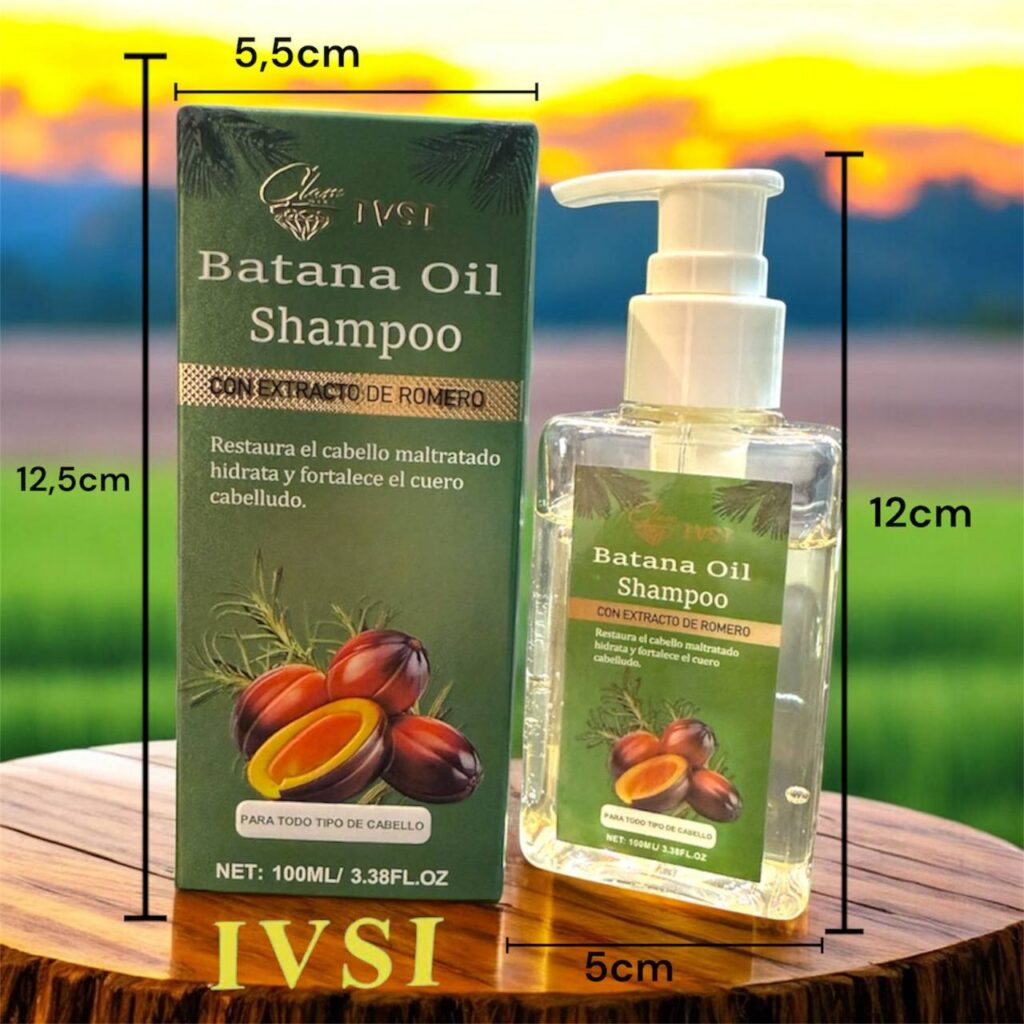 Shampoo de Batana con Romero 100 ml – Cuidado Fortalecedor e Hidratante para Todo Tipo de Cabello